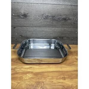 ALL-CLAD Stainless Steel Lasagna Roasting Pan 14x11" Oven to Table Cookware